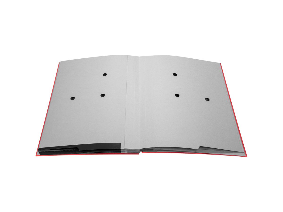 BIELLA Signataire A4 34142045U rouge 20 comp. (7611365342211)