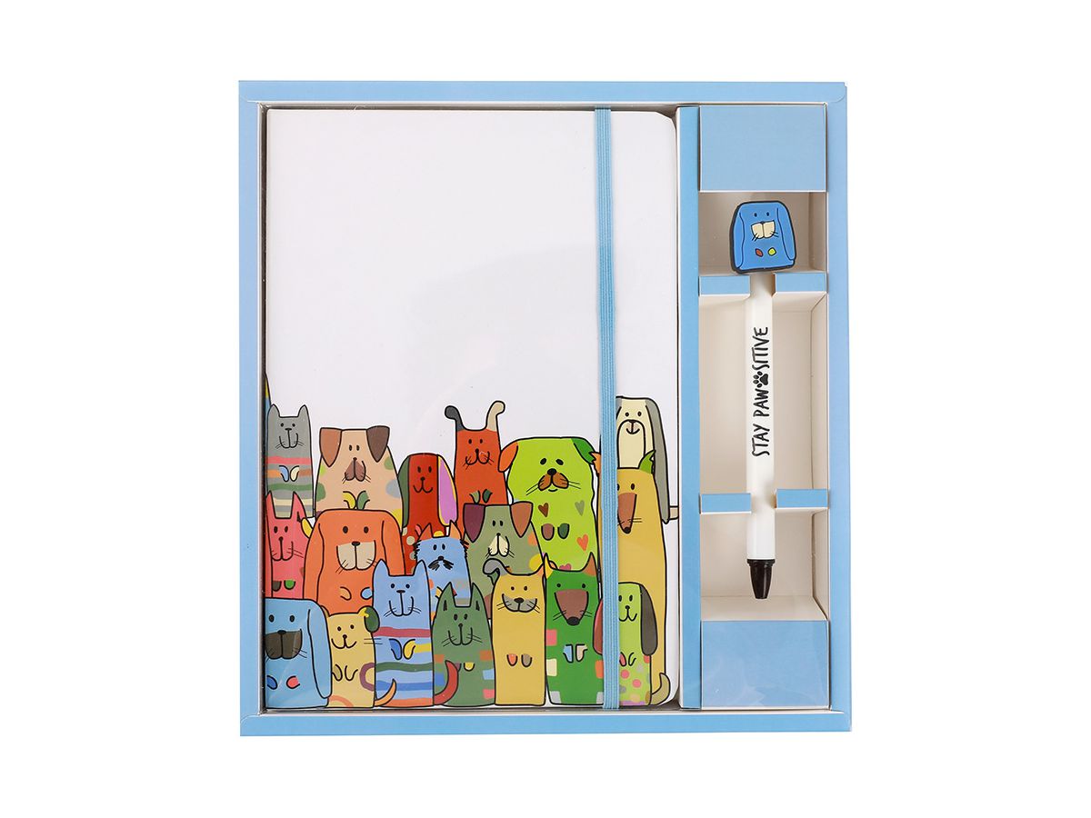 I-TOTAL Set Notebook e penna XL2159 Stay Pawsitive (8057711465828)