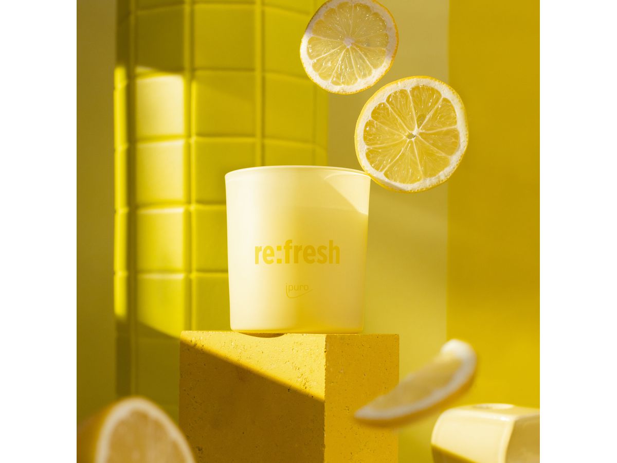 IPURO Bougie parfumée 140g 031.1201.00 re:fresh (4051281920453)