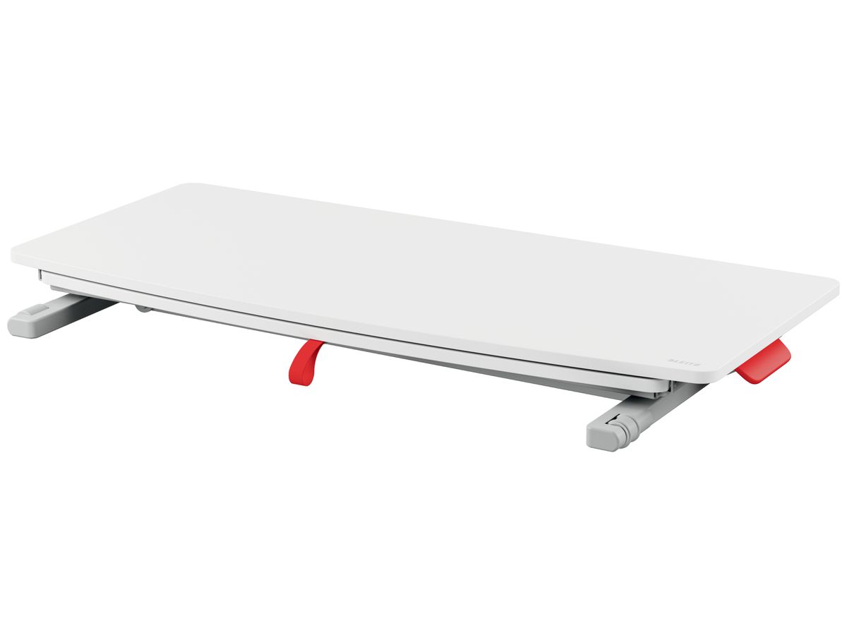 LEITZ Attacco alla scrivania Cosy 6532-00-85 grigio 420x72x800mm 1 pezzo (4002432129430)