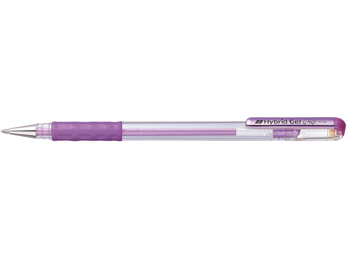 PENTEL Roller Hybrid 0,8mm K118-MV métalic-violet (3474377923175)