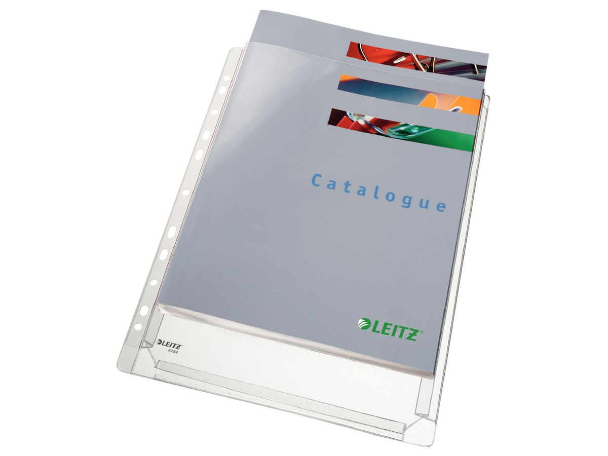 LEITZ Poches PP Maxi A4 47563003 grainée, 0,17mm 5 pcs. (4002432363209)