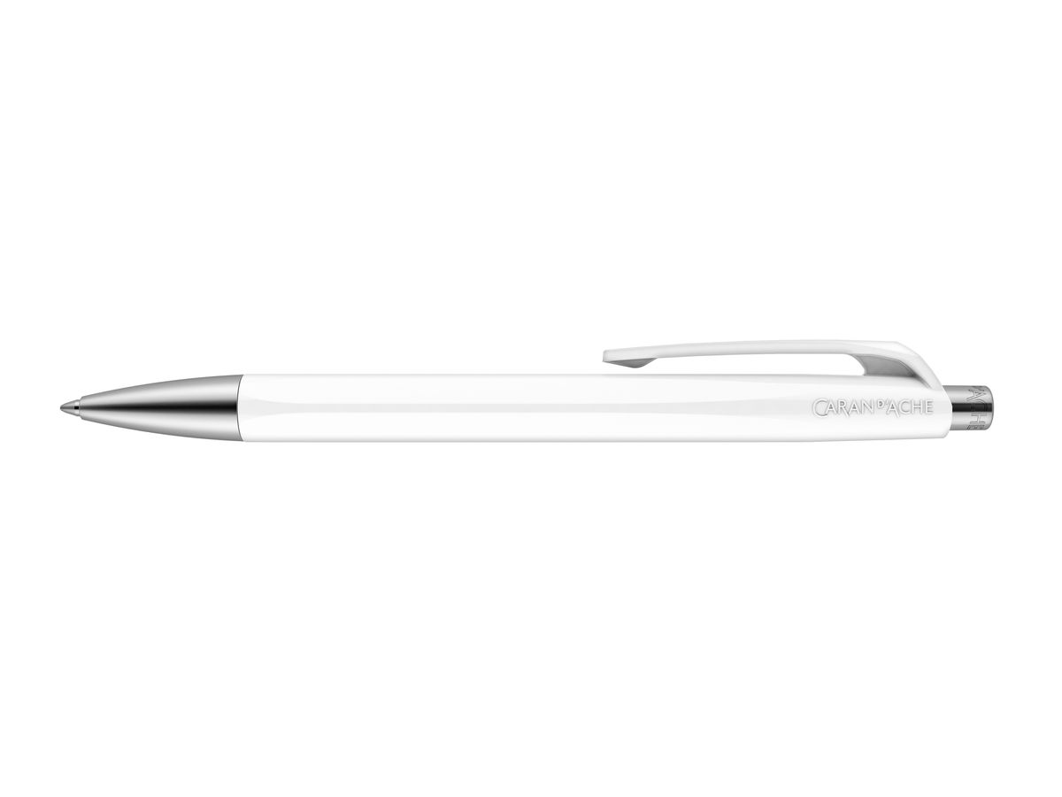 CARAN D'ACHE Penna sfera Infinite 888 888.001 bianco esagonale (7630002331296)