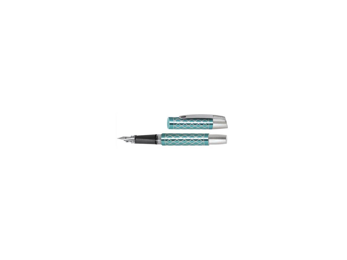 ONLINE Stylo plume Campus II 0.5mm 61399/3D Diamond Turquoise bleu (4014421613998)