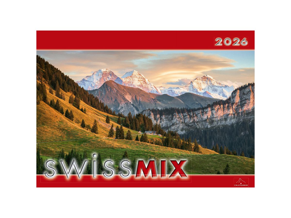 CALENDARIA Bildkalender 2026 9783036205144 Swiss Mix ML 31.5x23cm (9783036205144)