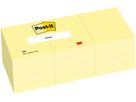 POST-IT Block 38x51mm 653Y gelb/100 Blatt 4x3 Stück (3134375014014)