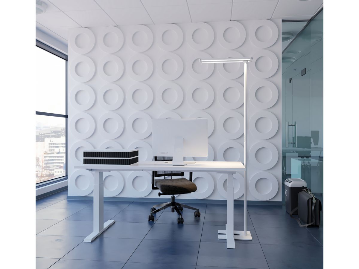 HANSA Lampada a stelo Larimar 41-5011.050.CH bianco (7612176092319)