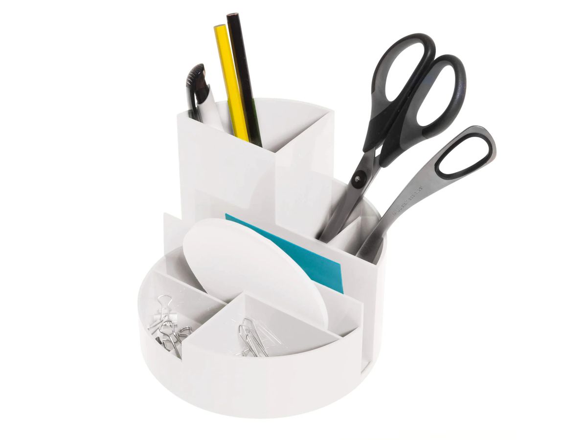 MAUL Rundbox 6.35 weiss 6 Fächer (4002390002356)