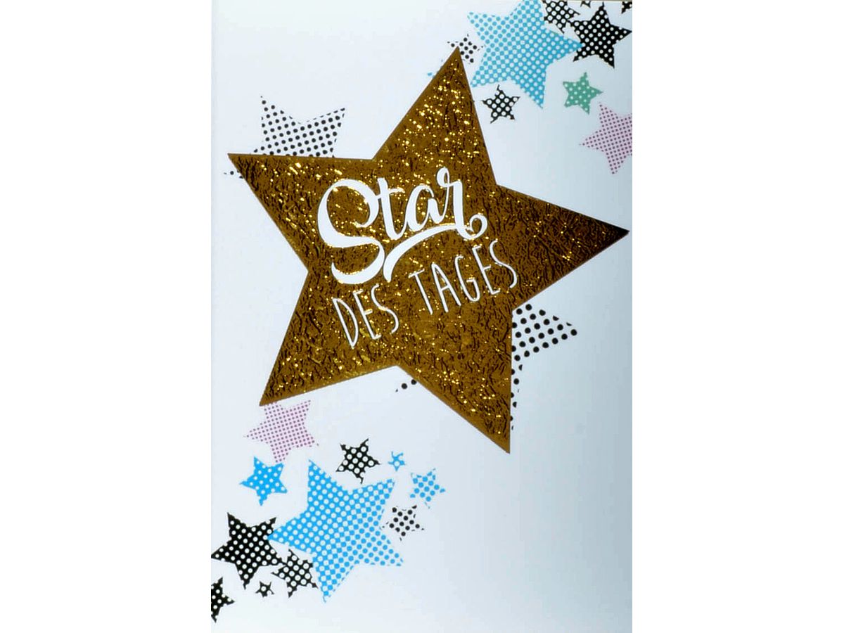 ABC Biglietto d'auguri stella 1120007200 B6 ()