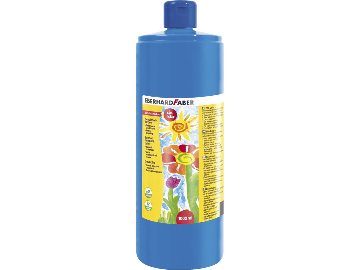 EBERHARD FABER Couleur opaque 1000ml 575047 bleu phtalocyanine (4087205750479)
