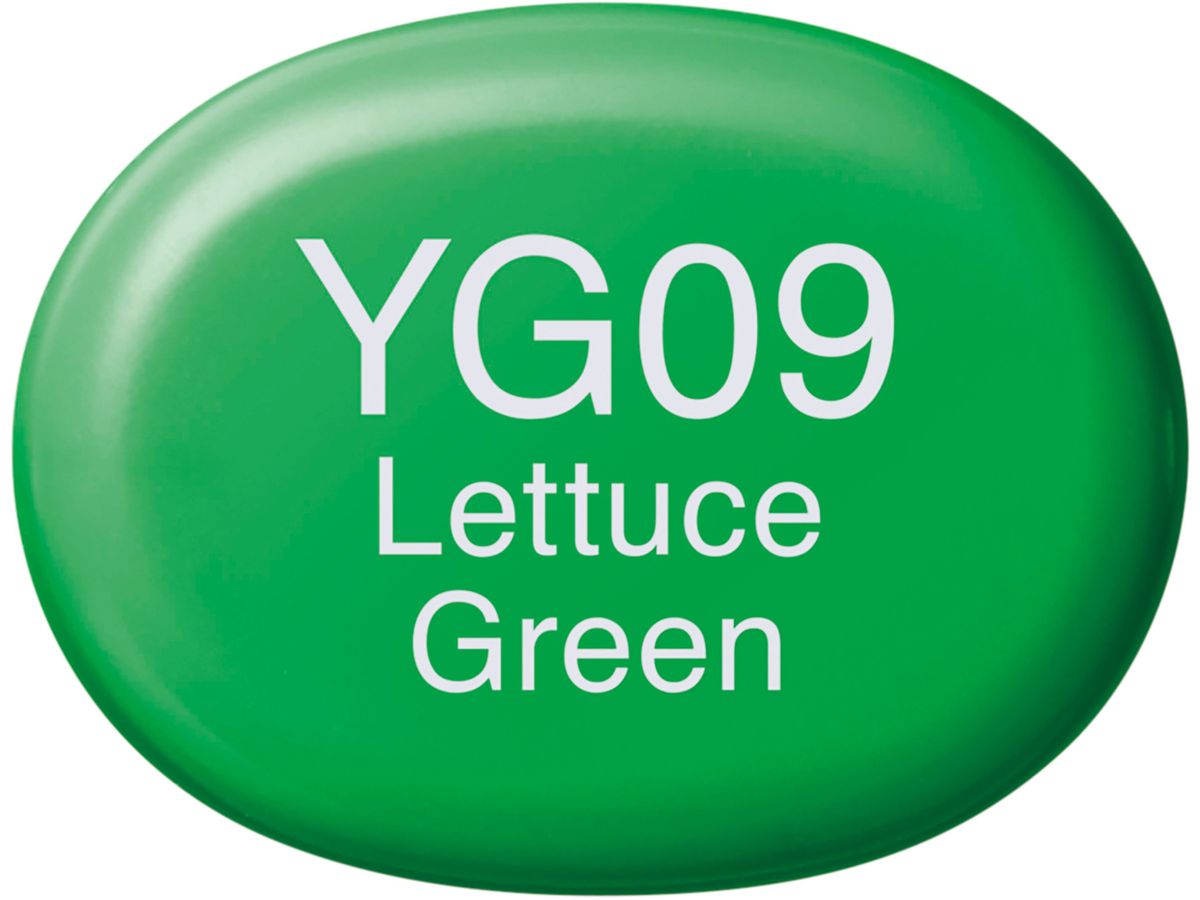 COPIC Marker Sketch 21075198 YG09 - Lettuce Green (4511338007341)