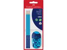 FABER-CASTELL Matita, Tempramatite B 183587 Grip 2001 set, 3 colori (4005401835875)