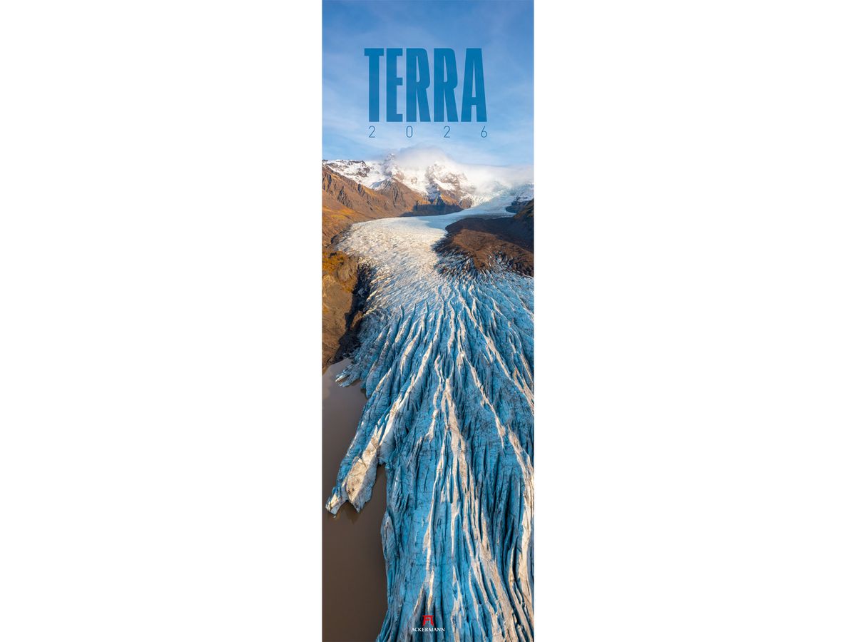 ACKERMANN Bildkalender 2026 2624 Terra ML 33x100cm (9783838426242)