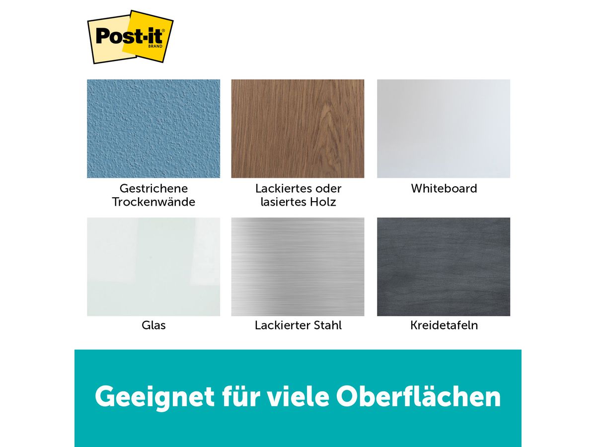 POST-IT Flex Write Surface Film FWS6X4 weiss 120x180cm (0638060276600)