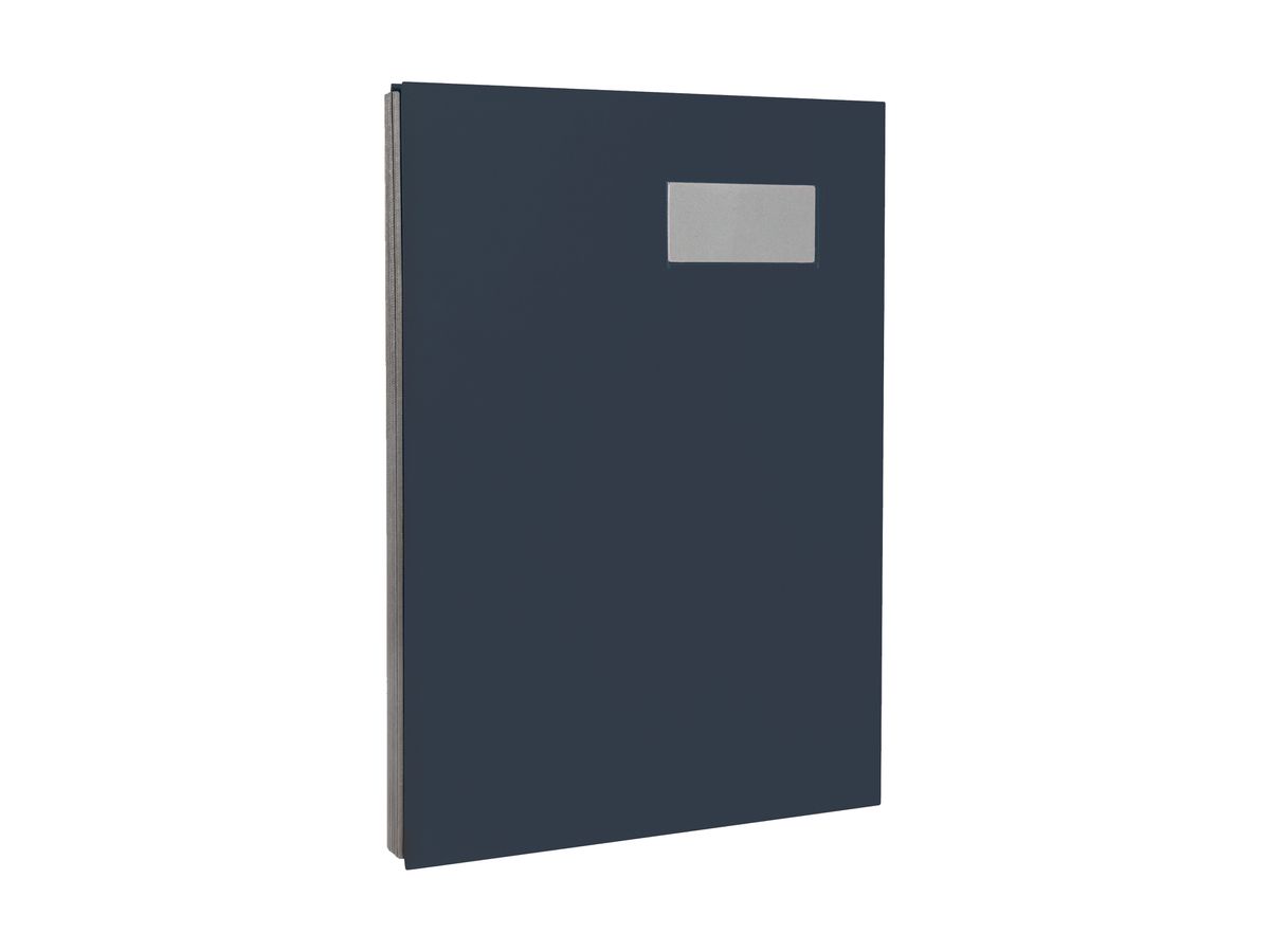 BÜROLINE Raccoglitore per firme A4 340302 blu scuro 20 comp. (7612532000408)