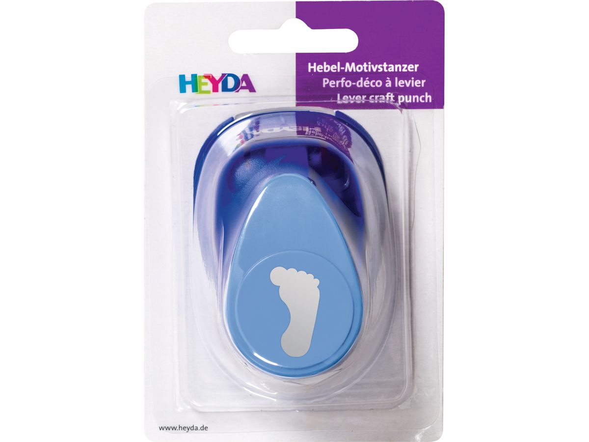 HEYDA Stampo Motivo grande 2.5 cm 203687517 Piede (4005329109164)