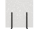 SUONO Trennwand L 180x180x2.4cm 1311.L24.0401 STAND, weiss (7640439763867)