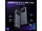 UGREEN Uno 6-in-1 USB-C To HDMI 35998 2xUSB 3.2 A+2xUSB 3.2 C+PD (6941876239986)