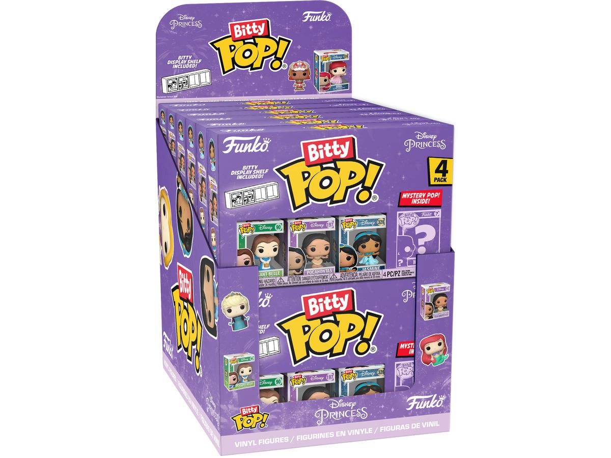 FUNKO Bitty POP 5380.76995 Disney Princesses 12x4 pezzi (0889698769952)