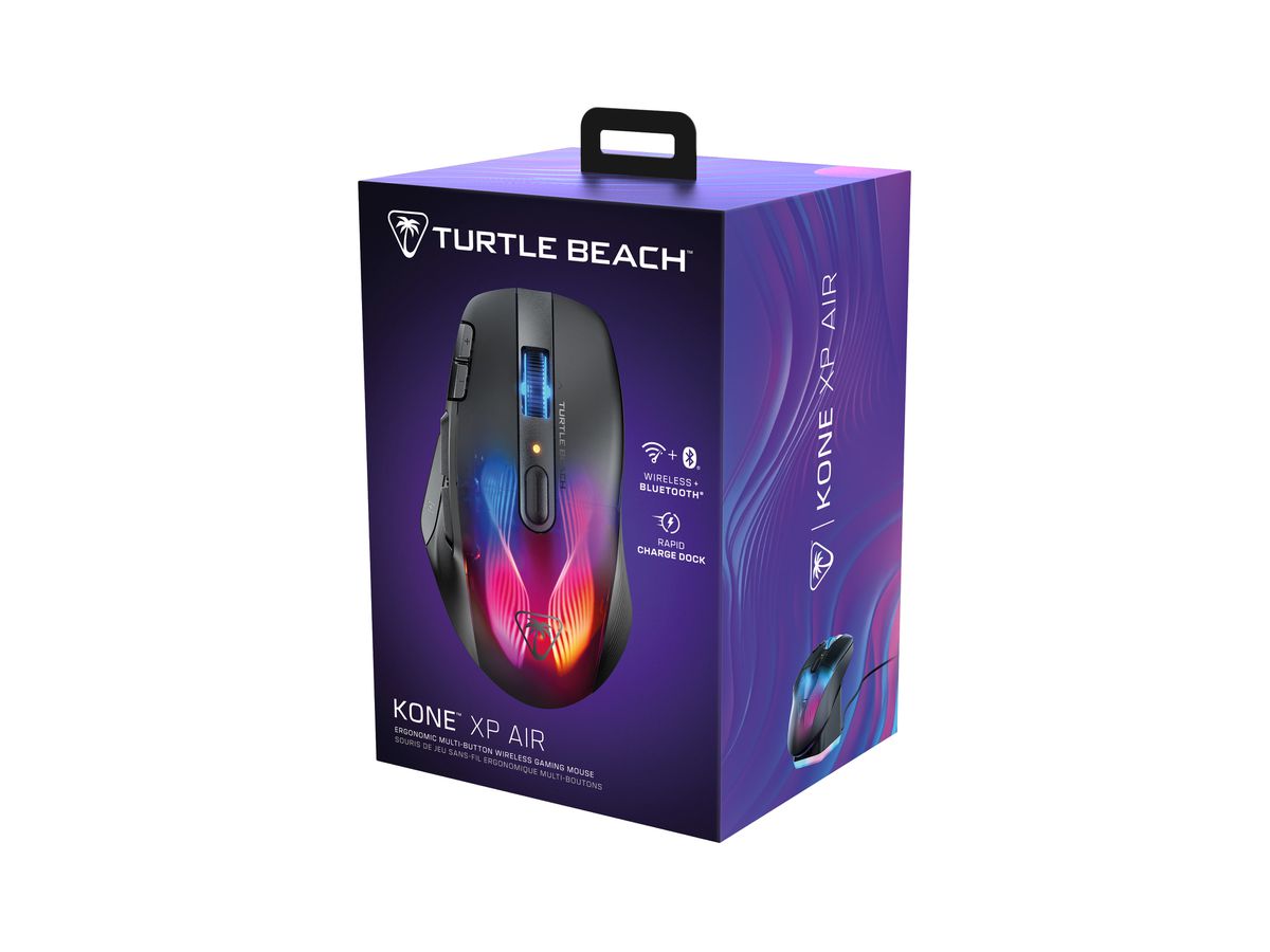 TURTLE BEACH Kone XP Air TBM-1101-05 Gaming Mouse, Black (0731855711000)