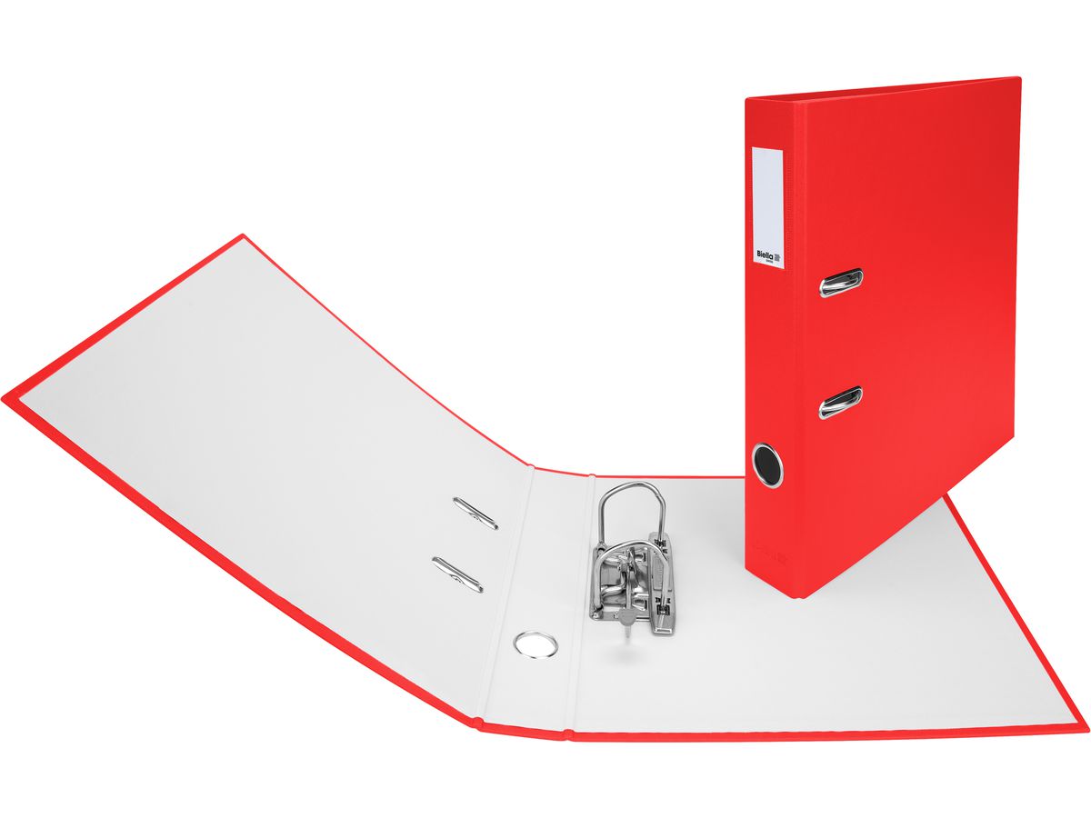 BIELLA Raccoglitore Plasticolor 4cm 10740445U rosso A4 (7611365200771)