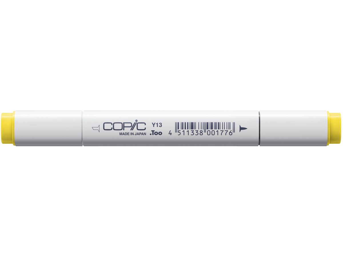 COPIC Marker Classic 2007521 Y13 - Lemon Yellow (4511338001776)
