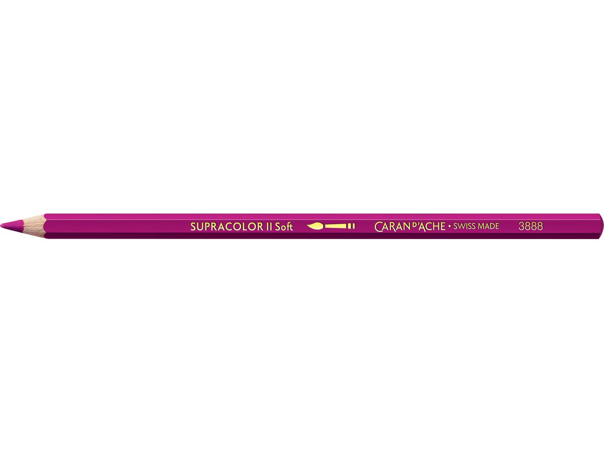 CARAN D'ACHE Crayon coul. Supracolor 3,8mm 3888.350 rouge pourpre (7610186846250)