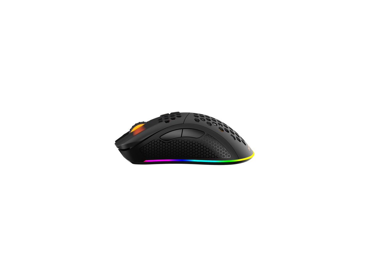DELTACO Lightweight Gaming Mouse,RGB GAM-120 Wireless, Black, DM220 (7333048050601)