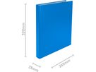 BIELLA Cartella an. Ringo-Plast 3cm 43444205U blu 4 anelli A4+ (7611365359943)