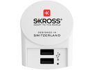 SKROSS Euro USB Charger (2xA) 1.302421 (7640166323051)