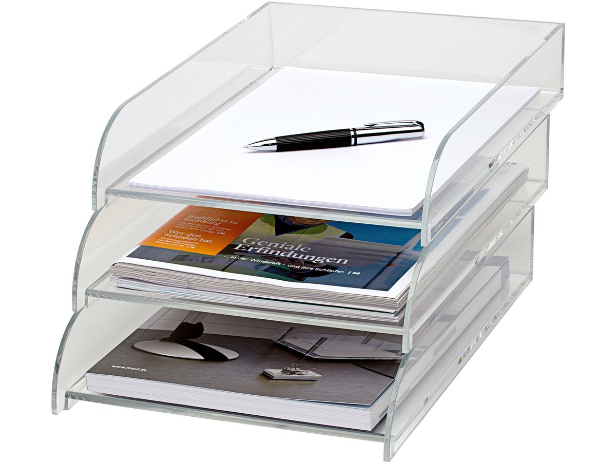 MAUL Cestina p. docum. Acryl A4 1950105 trasparente (4002390066822)