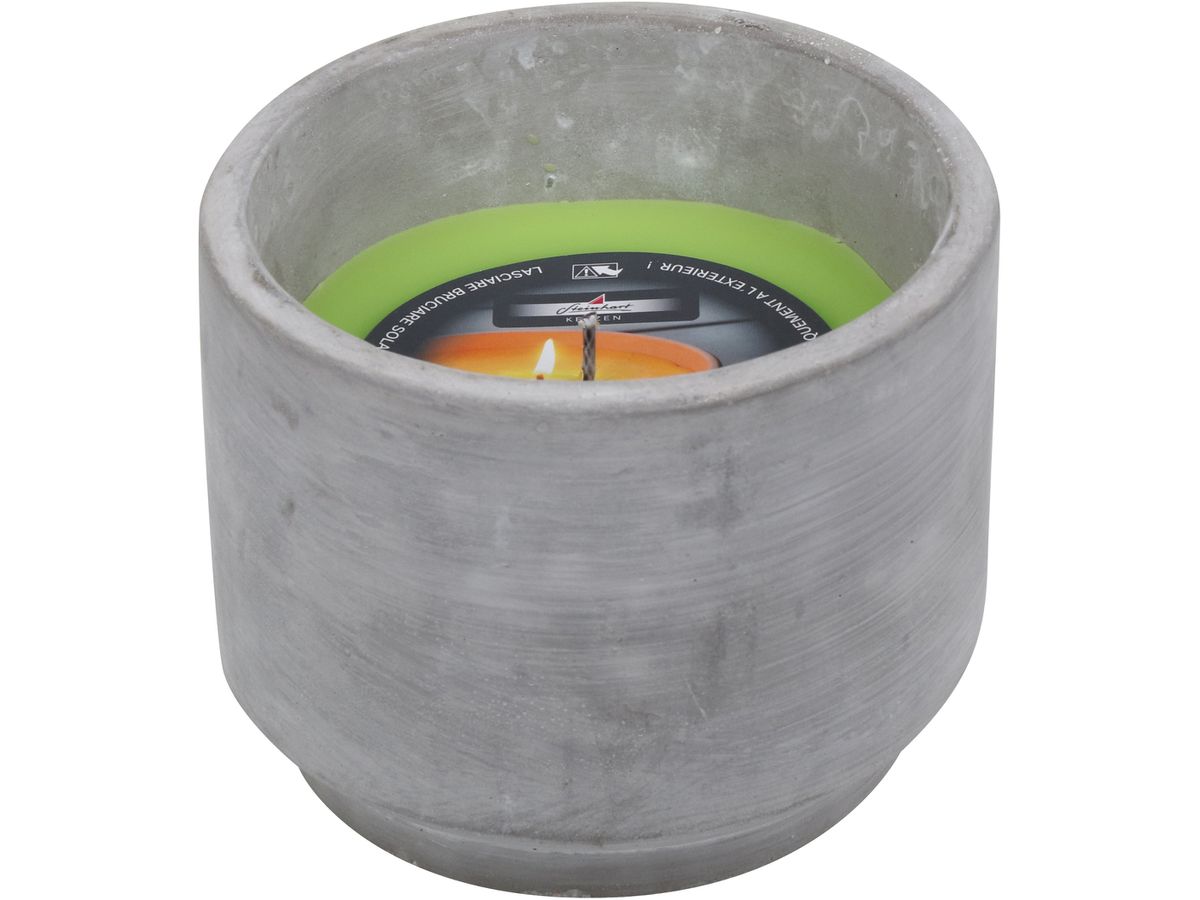 STEINHART Outdoor Kerze Cleo 104x125mm 2019506000 limette (4008542097157)