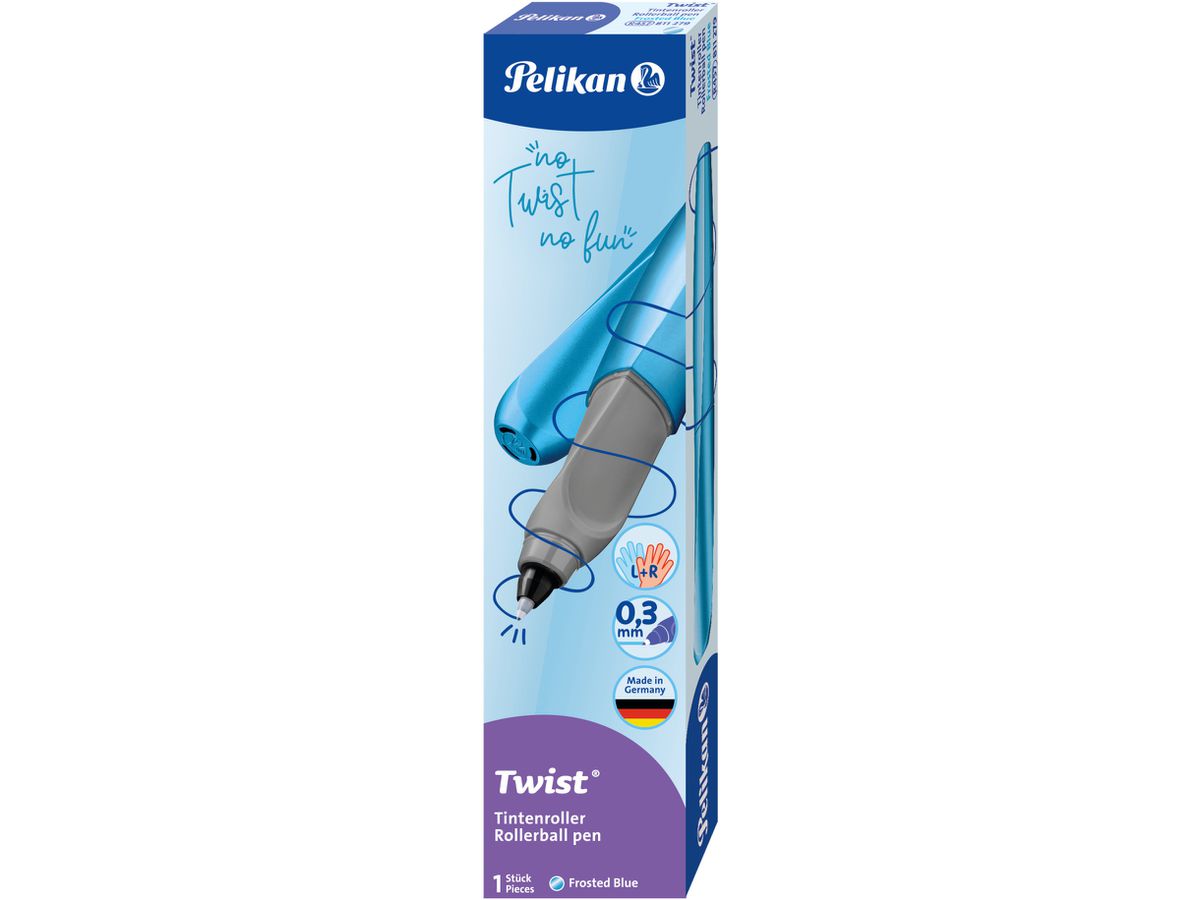 PELIKAN Ink Roller Twist 0.3mm 811279 bleu (4012700811271)