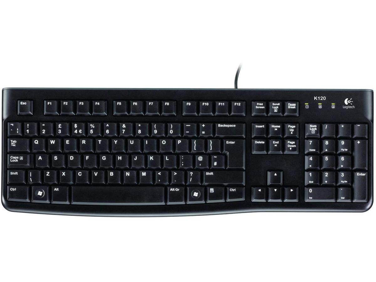LOGITECH Keyboard K120 920-002504 (5099206020870)