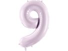PARTYDECO Folienballon Ziffer 9 72cm FB230G-9-014 lila (5904555052611)