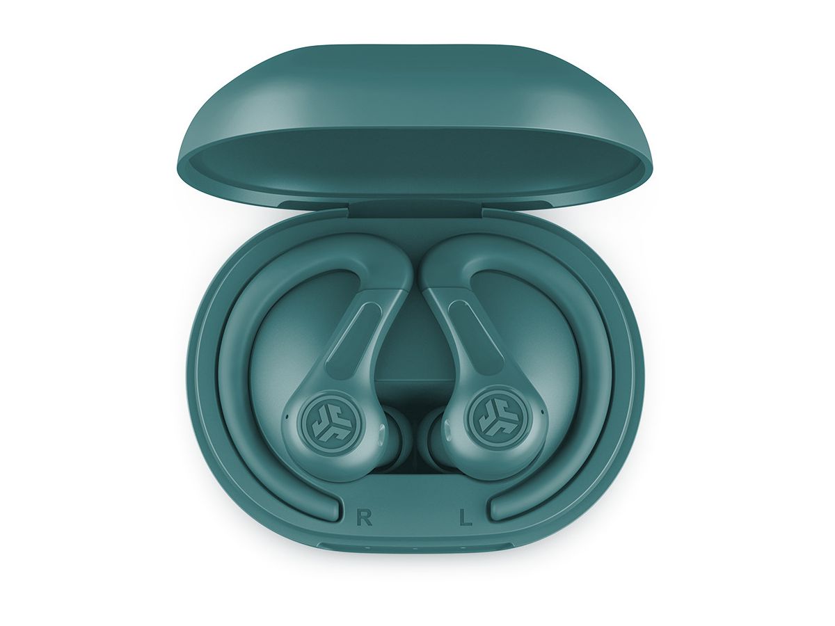 JLAB JBuds Sport ANC 4 Earbuds IEUEBJBSPTANCRTEL84 True Wireless, Teal (0810119072191)