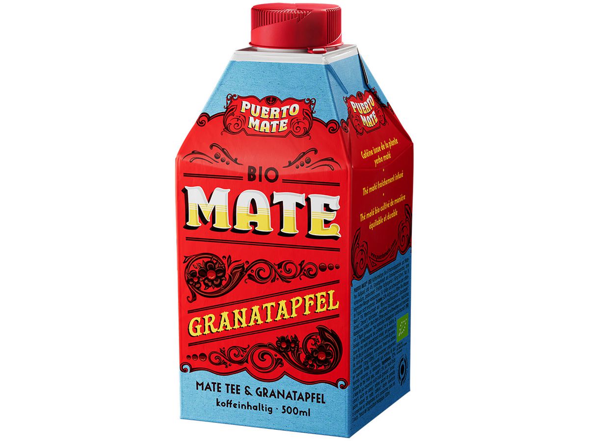 PUERTO Mate granata biologico 4112 50 cl, 8 pz. (7640150495085)