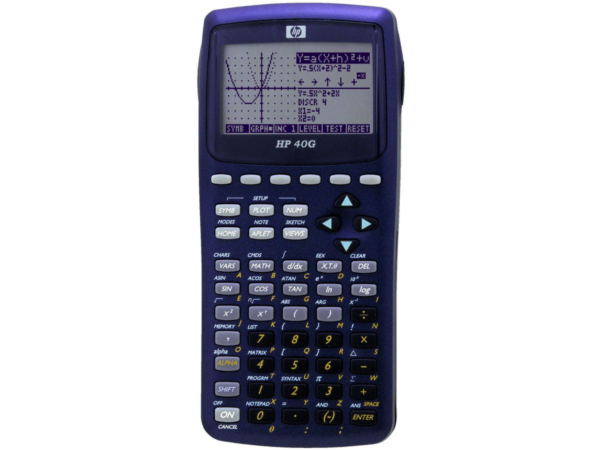 HP Calculatrice 40G ABF FR (8595179500540)