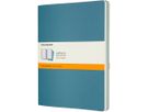MOLESKINE Notizheft XL 3x 25x19cm 629605 liniert,lebhaftes blau,120 S. (8058647629605)