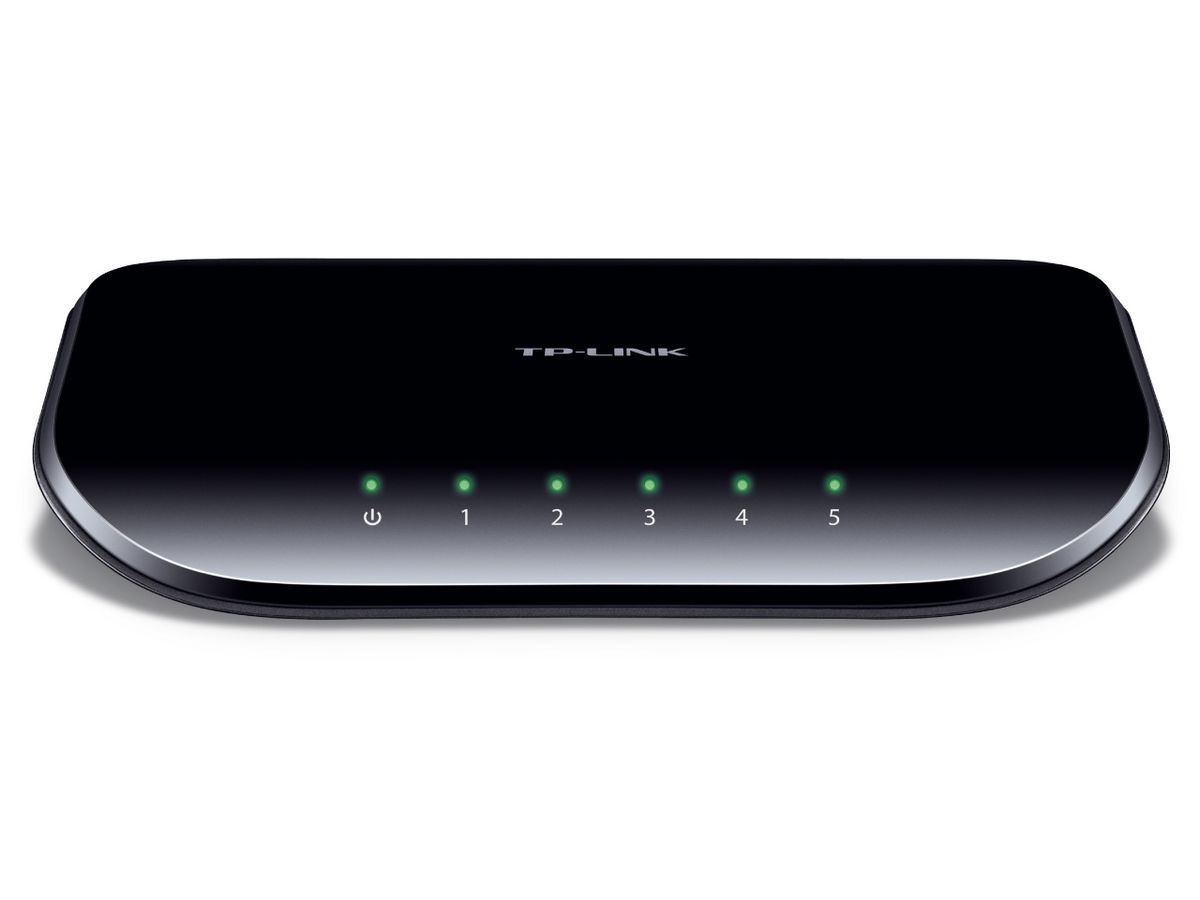 TP-LINK 5-Port-Gigabit-Desktop-Switch TLSG1005D 10/100/1000 Mbit/s (6935364091798)
