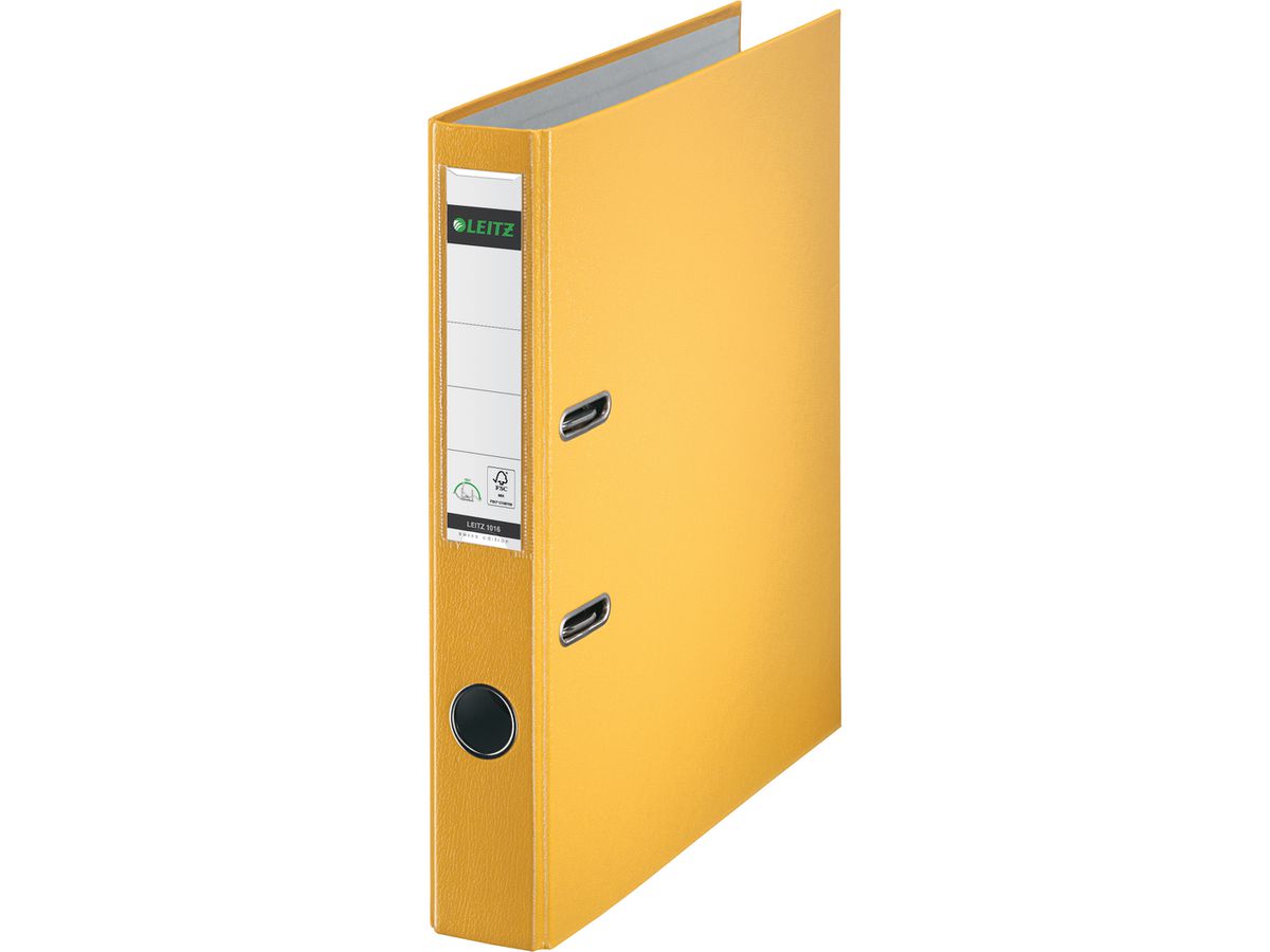 LEITZ Classeur Swiss Ed. 5.2cm 10165015 jaune A4 (4002432365043)