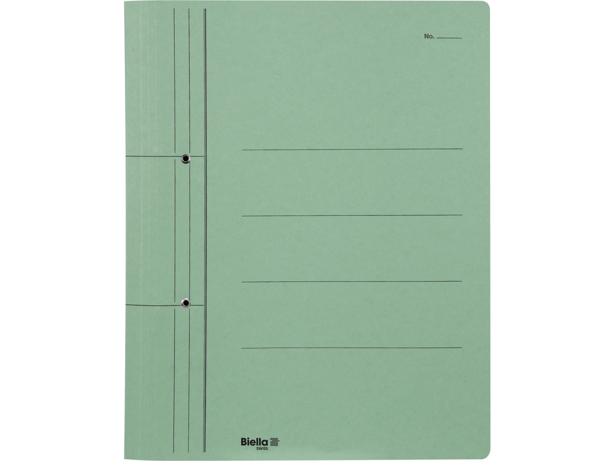 BIELLA Schnellhefter Spiral A4 16742030U grün (7611365338030)