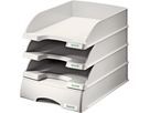LEITZ Corbeille à courrier Plus A4 52270085 gris (4002432311088)
