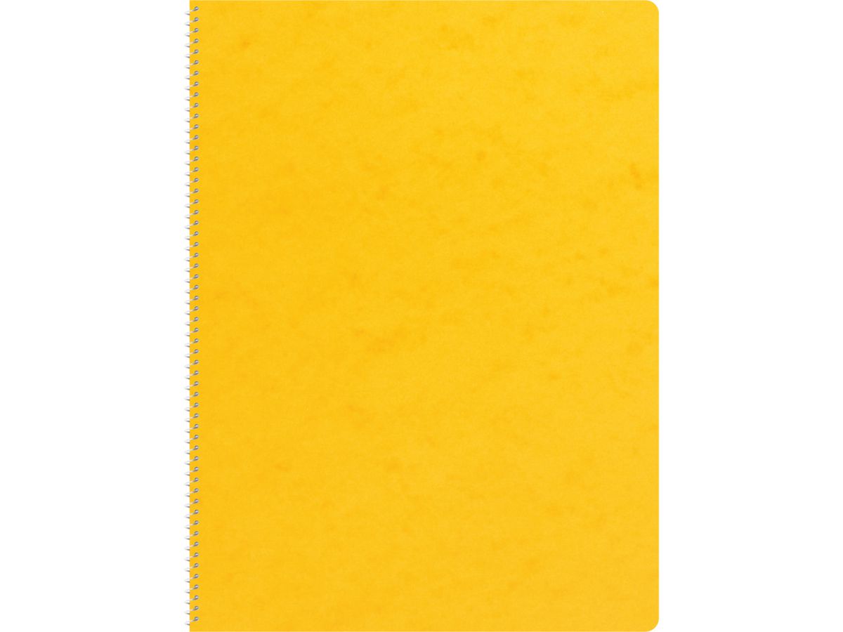 NOVOOO Spiralheft ass. A4 729786 kariert, 4mm, 80g 72 Blatt (9010729086880)