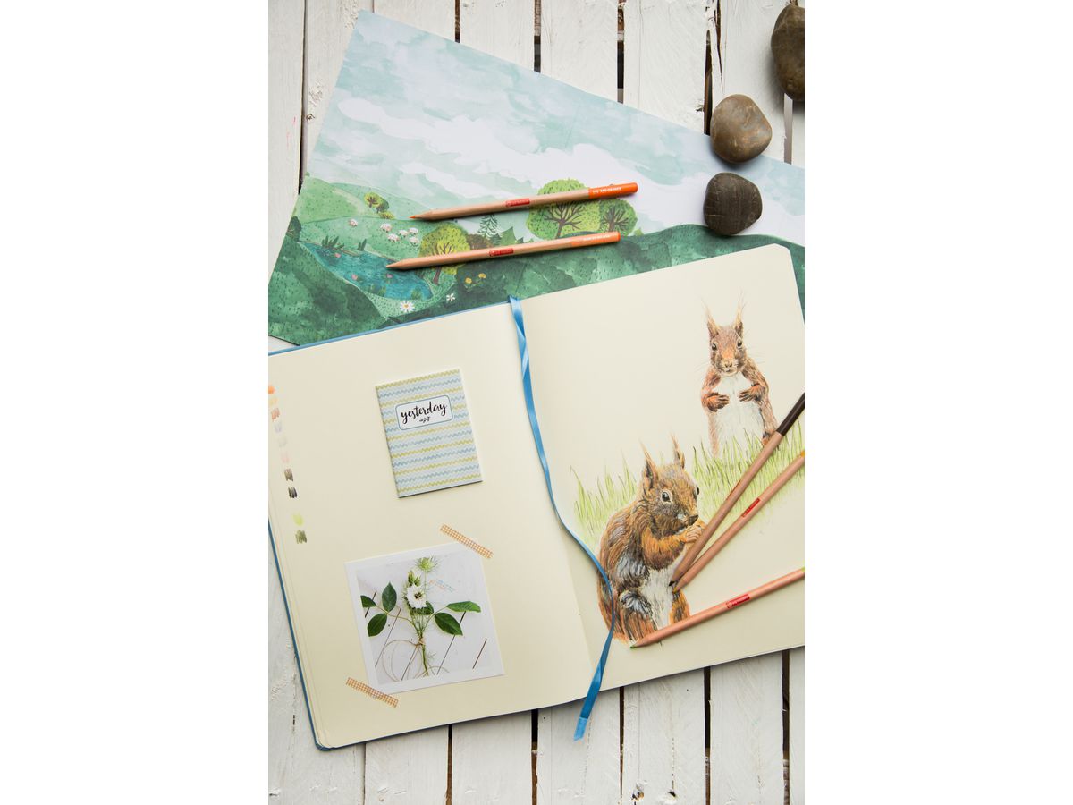 TALENS Sketch Book 13x21cm 9314212M seeblau 80 Seiten (8712079451769)