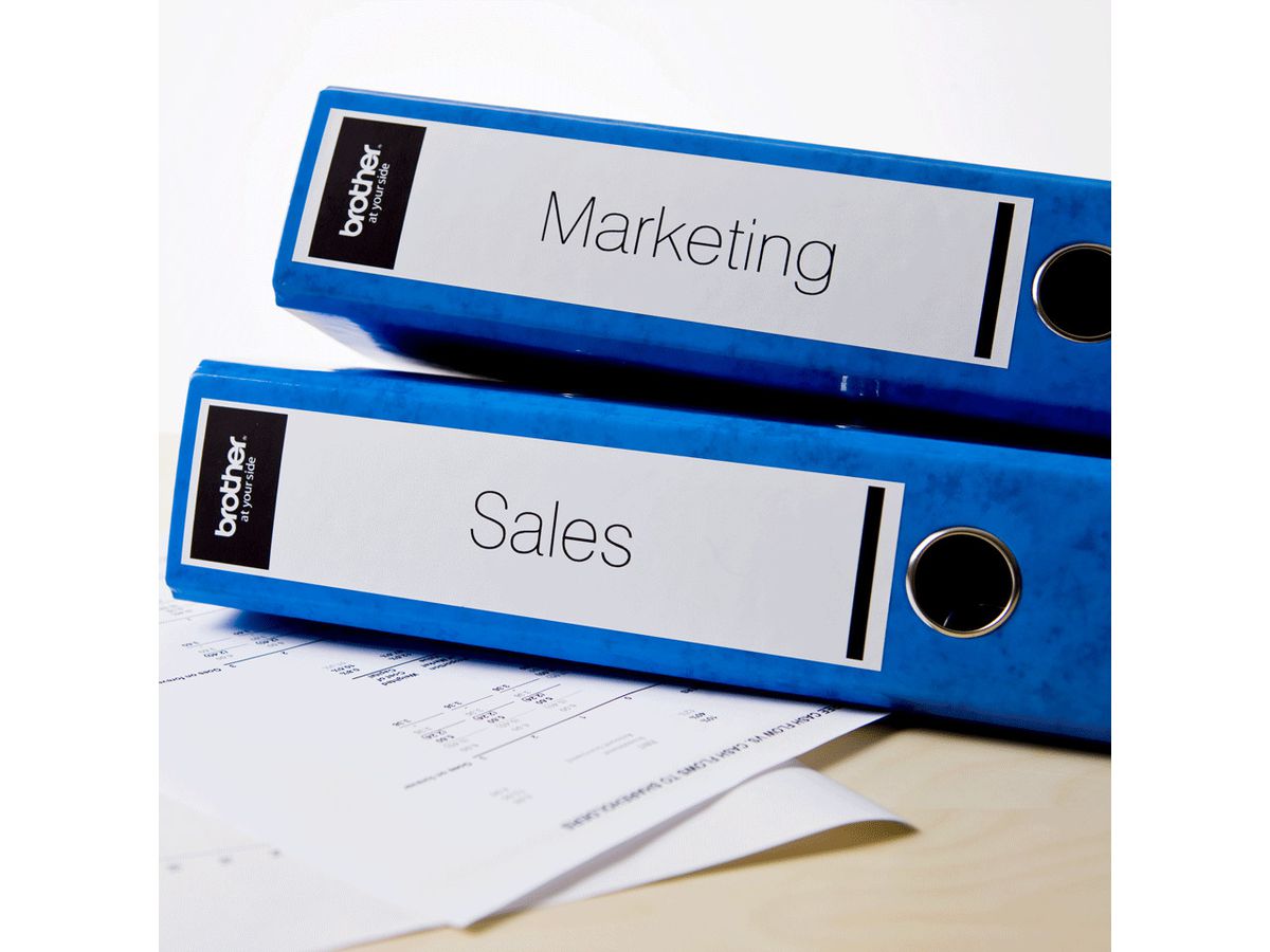 PTOUCH Etichette continue 62mmx30.48m DK-22205 QL-500/550 carta rotolo (4977766628198)