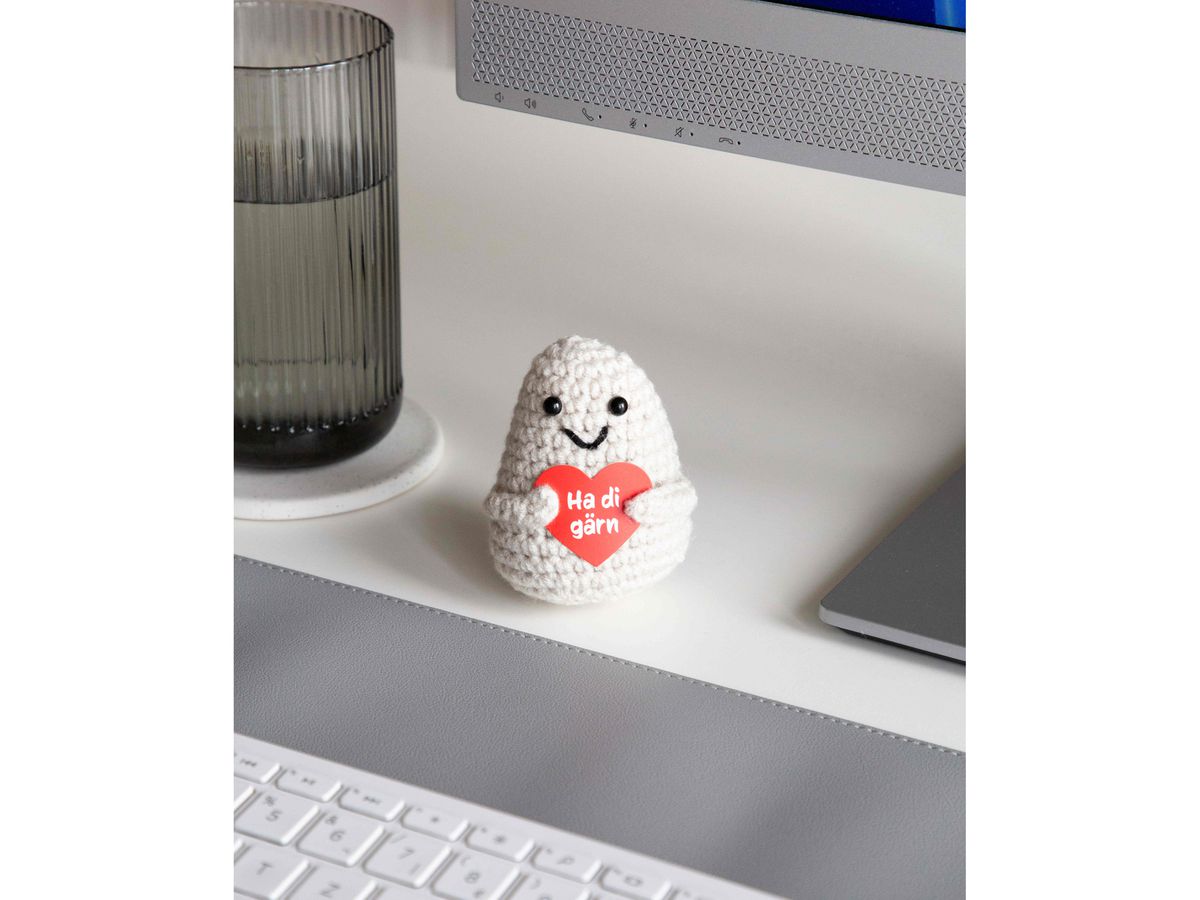 I AM CREATIVE Positive Potato Ha di gärn 8cm 1000-1463 beige clair (7611983263592)