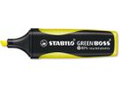 STABILO Textmarker GREEN BOSS 2-5mm 6070/24 gelb (4006381436618)