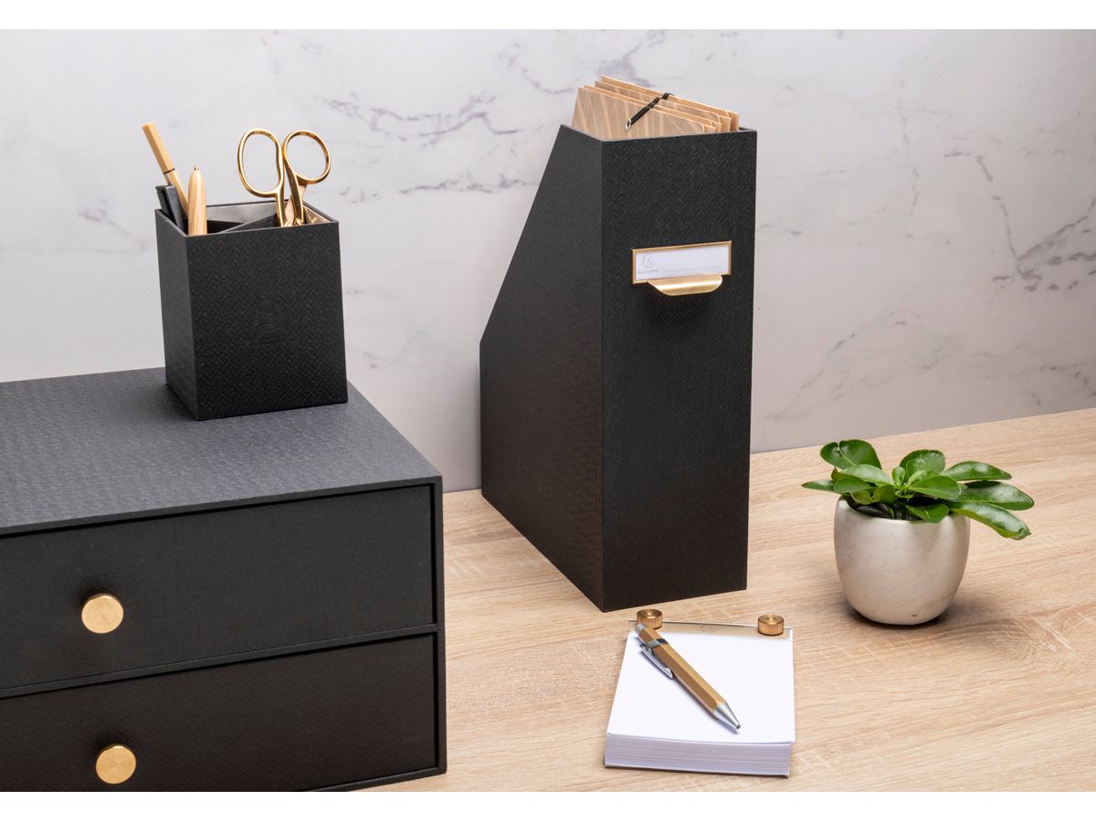 EXACOMPTA Schubladenbox OfficeByMe A4+ 30601E 2 Schubladen, schwarz (3130630306016)