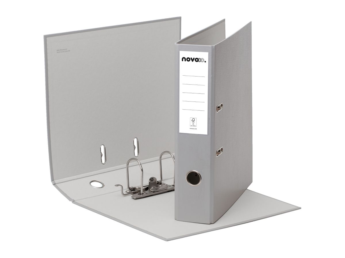 NOVOOO Pro Classeur 7cm 10349725NO1U gris A4 10 pièces (9010729081151)